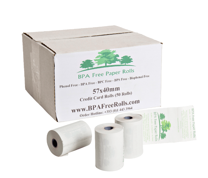 57x40mm Thermal Paper Till Roll For Star Ingenico Worldpay payzone PDQ Machines 