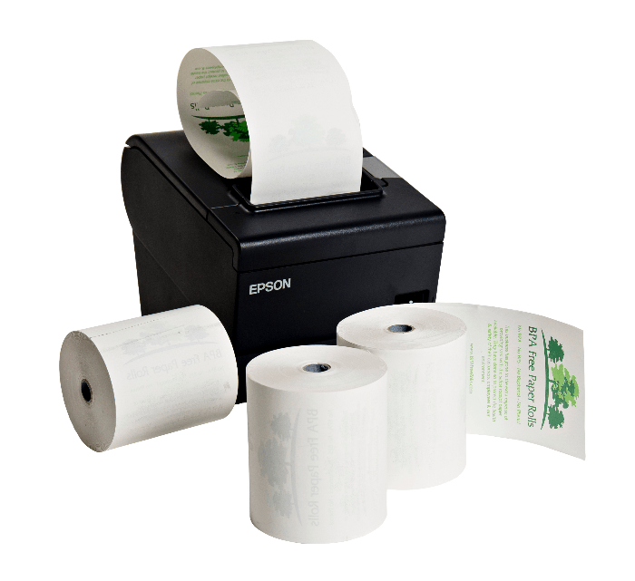 Box of 20 Rolls Taxi FREE DELIVERY Digitax Printer DUE Thermal Paper Rolls 