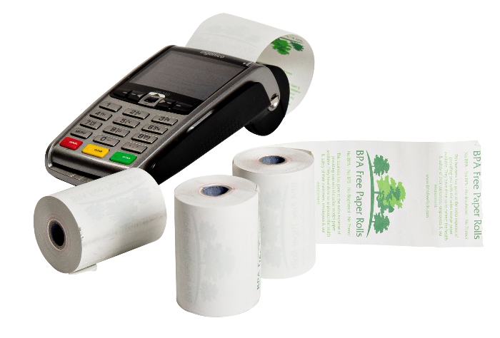 57x40mm Thermal Paper Till Roll Worldpay Ingenico Verifone Payzone Spire 20 Roll 