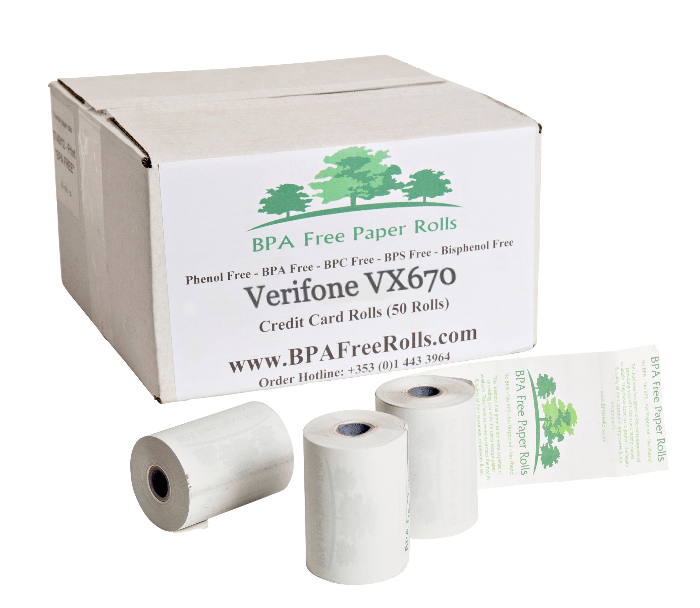Rolls to Fit Verifone VX-670 VX670 Box 20