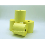 76x76mm Yellow Wet Strength Laundry Paper Rolls (20 rolls)