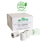 57x35mm BPA Free Credit Card Rolls (50 Roll Box)