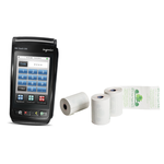 Phenol-free credit card rolls compatible with Ingenico iWL Touch 350, designed for safe and eco-friendly transactions.