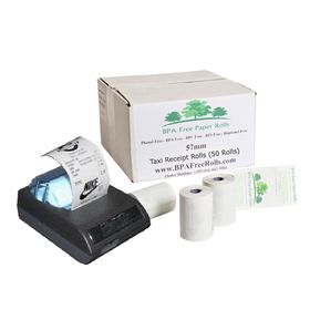 Digitax F2 Taxi Receipt Rolls (50 Roll Box)