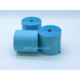 76x76mm Blue Wet Strength Laundry Paper Rolls (20 rolls)
