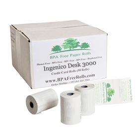 Ingenico Desk/3000 Thermal Till Rolls (50 Rolls)
