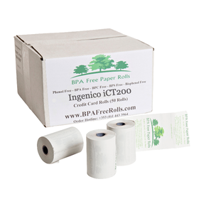 Ingenico iCT200 Thermal Paper Rolls (50 Rolls)