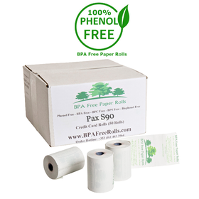 PAX S90 Credit Card Paper Rolls (50 Rolls)