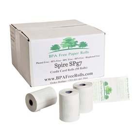Spire SPg7 Thermal Paper Rolls (50 Rolls)