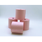 76x76mm Pink Wet Strength Laundry Paper Rolls (20 rolls)